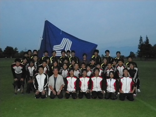 陸上部集合_2013