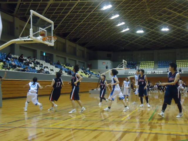 女子バスケ引退試合③