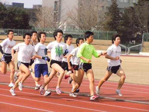 陸上部活動_2013