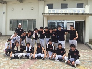 試合後の記念撮影